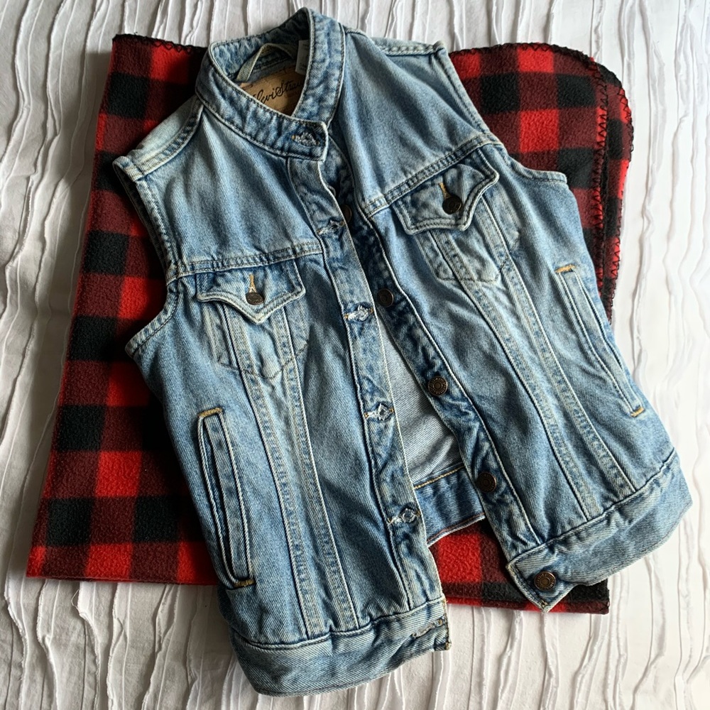 Vintage Levi Jean vest